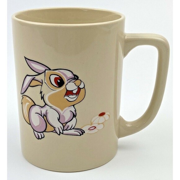 Disney Thumper Vintage 10 oz Ceramic Mug from Bambi - Rabbit Bunny Cup - Picture 1 of 4